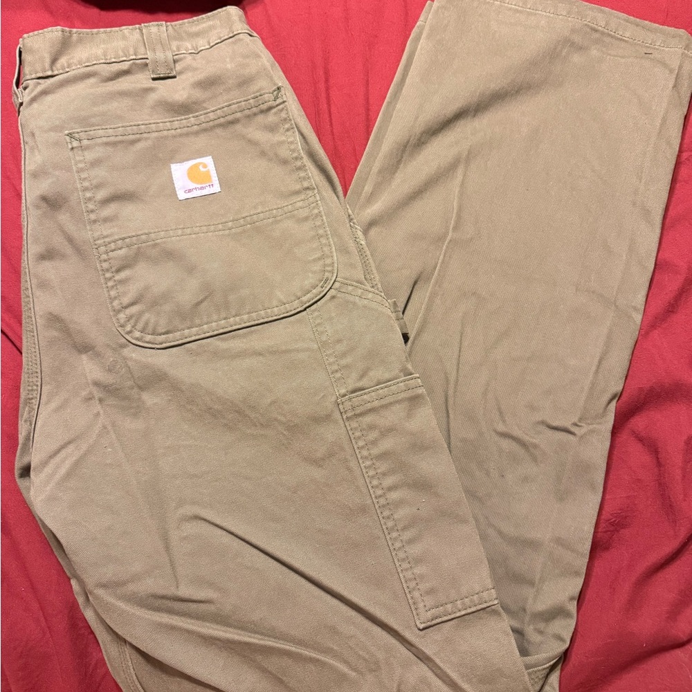 Carhartt Men's Olive Carpenter Pants